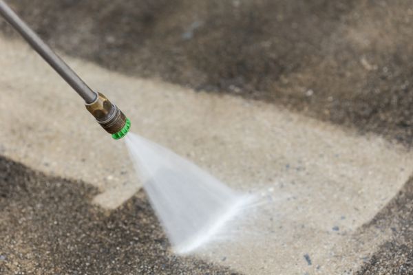 Garage Floor Power Washing in Ashburn