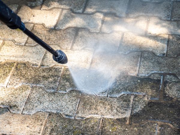 Paver Pressure Washing in Ashburn