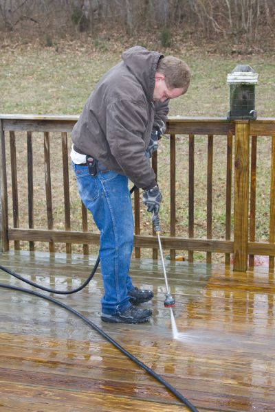 Balcony Power Washing in Ashburn
